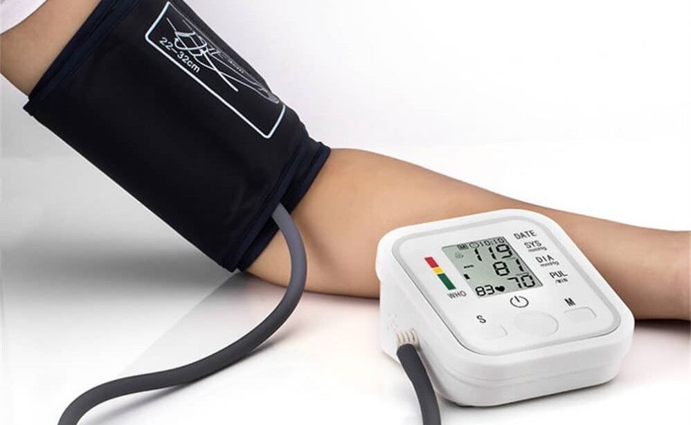 Measurement of hypertension pressure