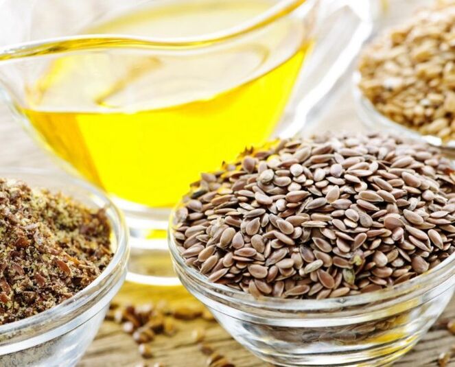 High pressure flax seeds